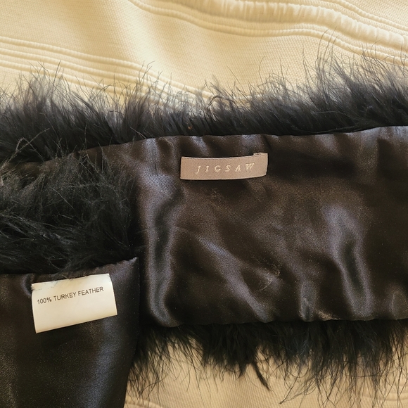 100% Turkey feather Neck scarf/shawl - Picture 3 of 3